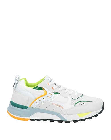 VOILE BLANCHE Sneakers GRIGIO CHIARO Leather, Textile fibres, Nylon