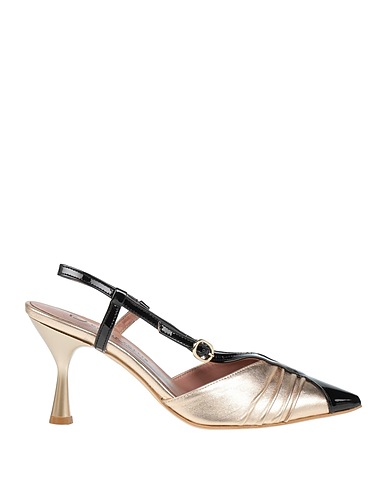 DIVINE FOLLIE Pump Platinum Leather