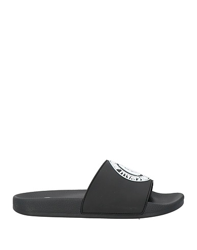 JUST CAVALLI サンダル ブラック プラスティック