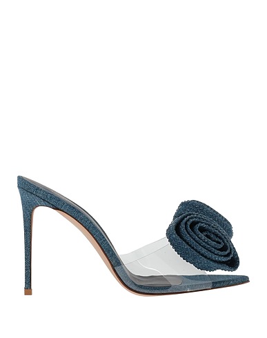 LE SILLA Sandals Blue Textile fibers, PVC - Polyvinyl chloride