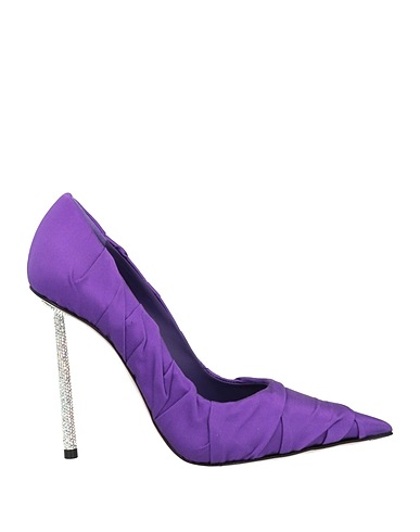 LE SILLA Pump Purple Textile fibers