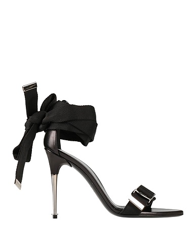 TOM FORD Sandals Black Sheepskin, Polyester