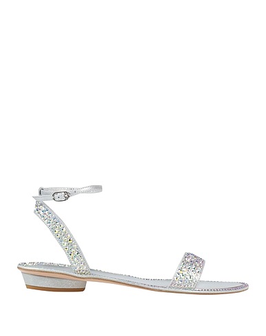 LE SILLA Sandali Argento Pelle