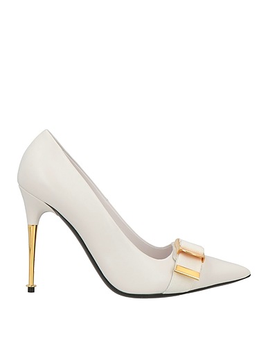 TOM FORD Pump White Sheepskin