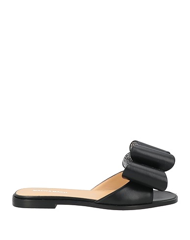 MACH & MACH Sandals Black Leather