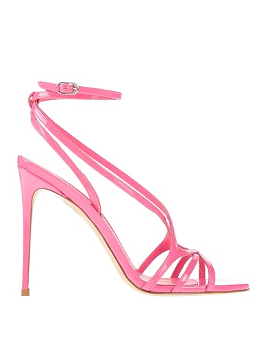 LE SILLA Sandals Fuchsia Leather
