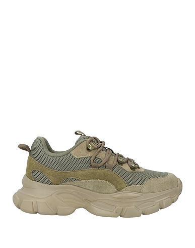 WEEKEND MAX MARA Sneakers Military green Leather, Textile fibers