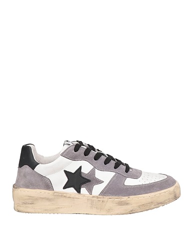 2STAR Sneakers Lead Leather
