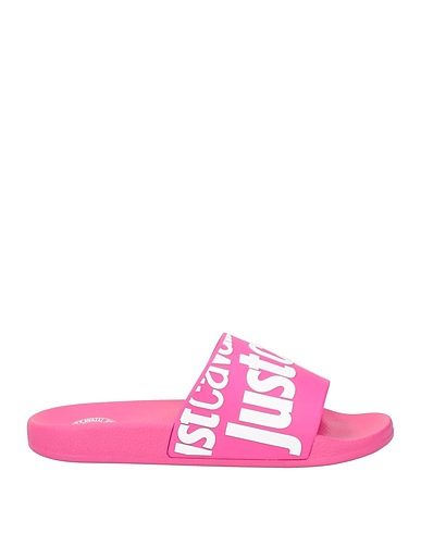 JUST CAVALLI Sandals Pink Rubber