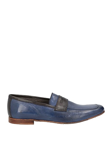 JP/DAVID Loafers Bright blue Leather