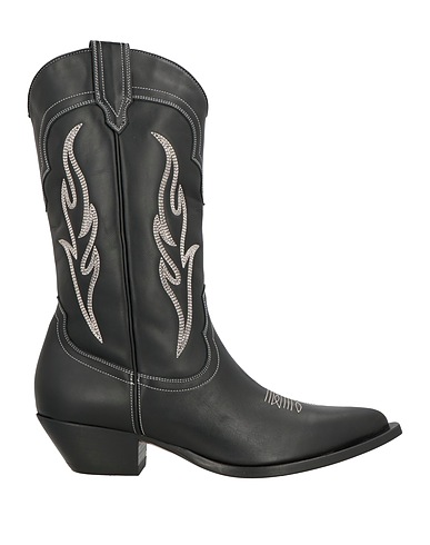 SONORA Stiefelette Schwarz Kalbsleder