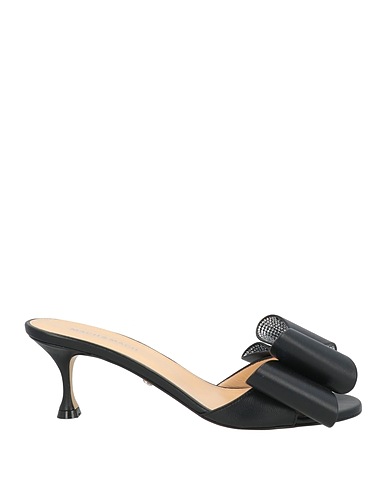 MACH & MACH Sandals Black Leather