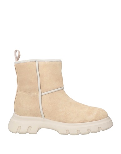VOILE BLANCHE Ankle boot Light grey Leather