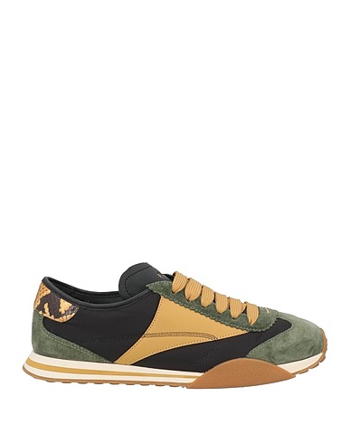 BALLY Sneakers Military green Leather