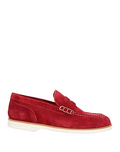 CANALI Loafers Brick red Leather