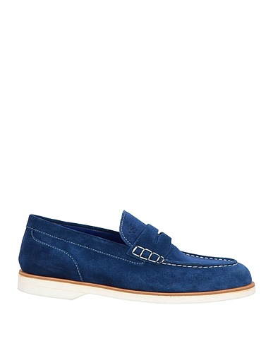 CANALI Loafers Blue Leather