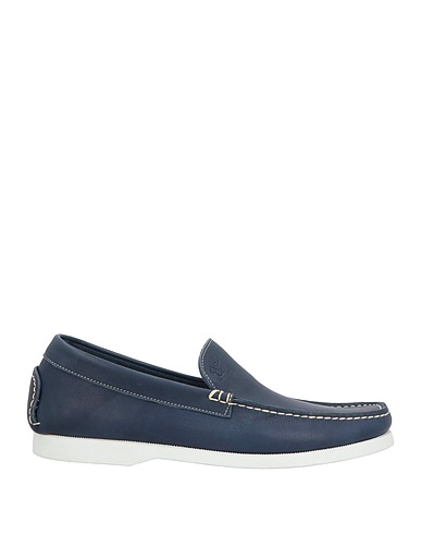 CANALI Loafers Navy Leather