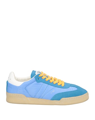 MONOWAY Sneakers Pastel blue Leather, Textile fibres