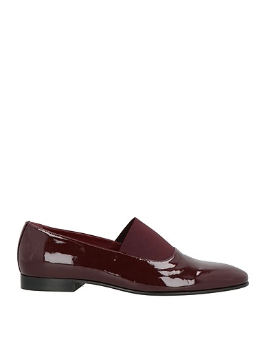 CANALI Loafers Burgundy Leather