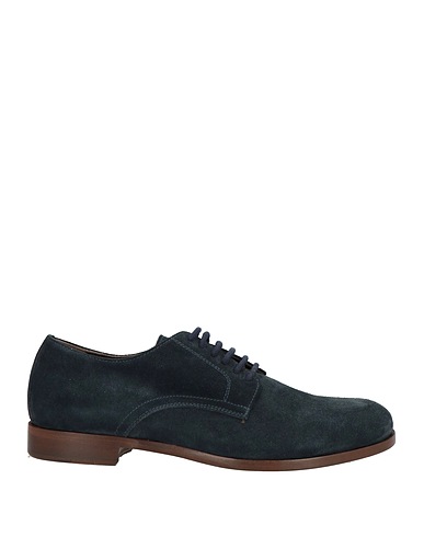 CANALI Schnürschuhe Marineblau Leder