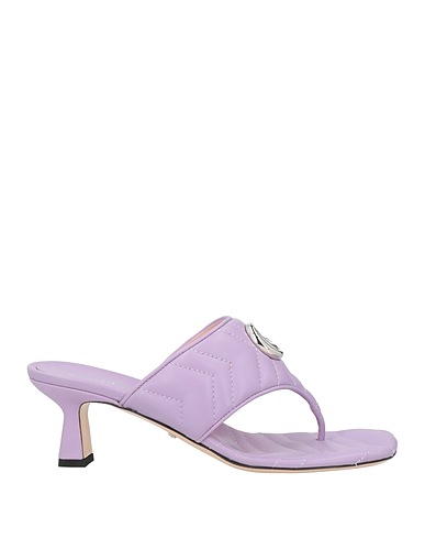 GUCCI Flip flops Mauve Leather