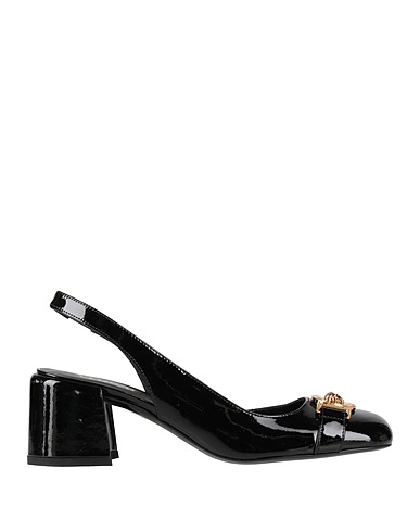 VERSACE Pump Black Leather
