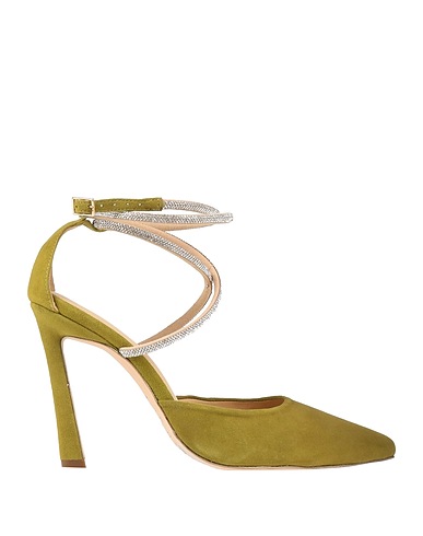 GOLD & ROUGE Court Military green Leather