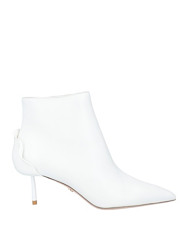 LE SILLA Stivaletti Bianco Pelle, Plastica