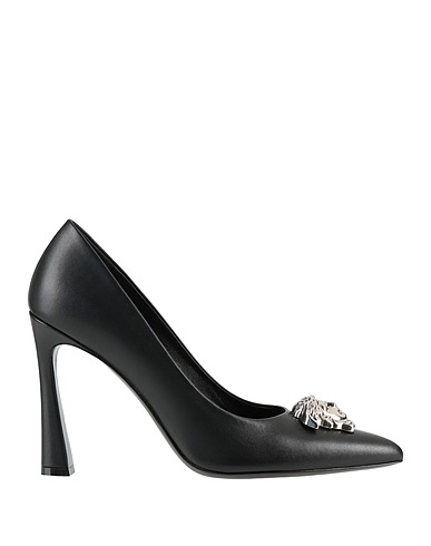 VERSACE Court Black Calfskin