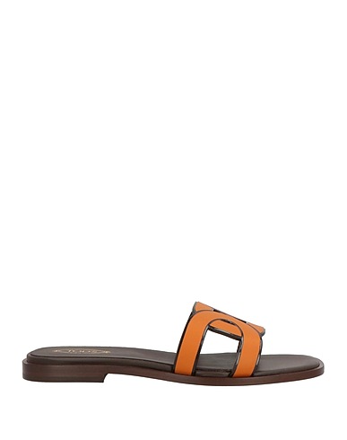 TOD'S Sandals Tan Leather