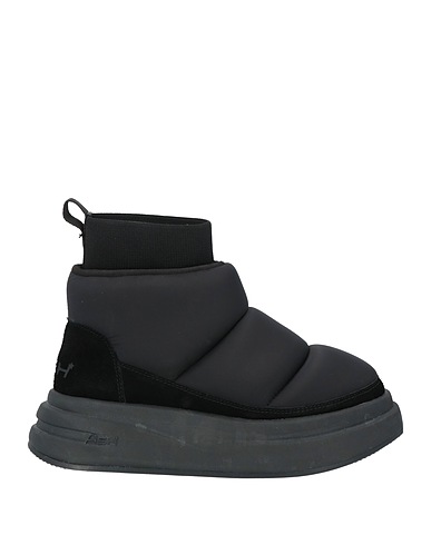 ASH Stivaletti Nero Fibre tessili, Pelle