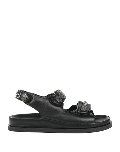 STRATEGIA Sandals Black Leather