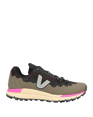 VEJA Sneakers Khaki Fibre tessili