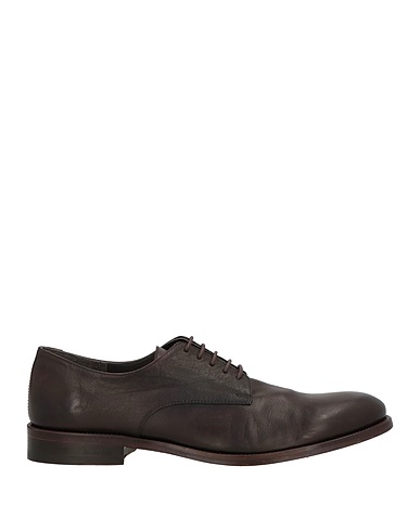 JEROLD WILTON Laced shoes Dark brown Calfskin