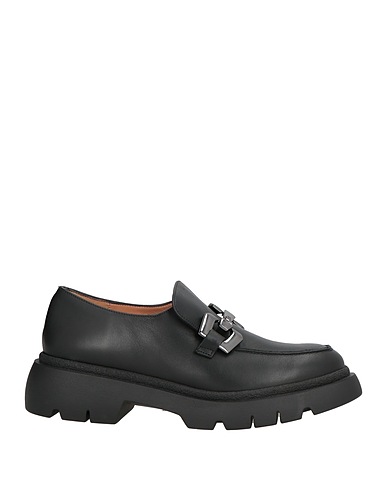 STATUS Loafers Black Leather