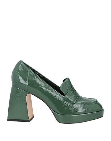 VICENZA) Loafers Green Leather