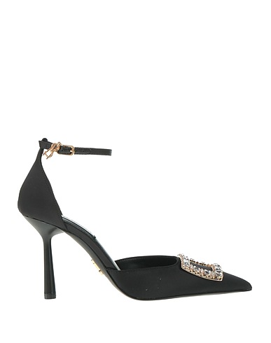 STEVE MADDEN Pumps Schwarz Gewebefasern