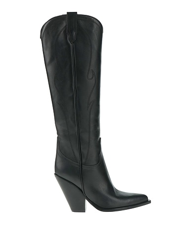 SONORA Stiefel Schwarz Leder