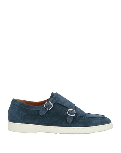 DOUCAL'S Mocassino Blu navy Pelle