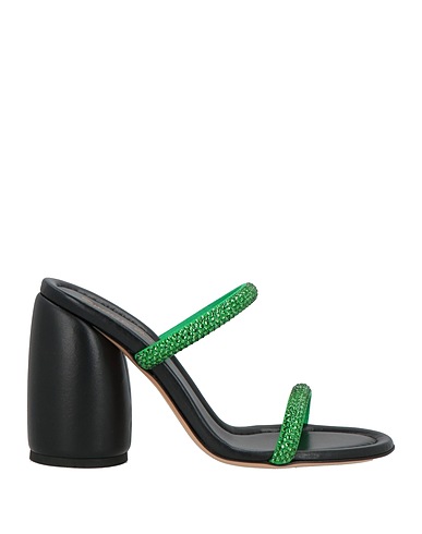 GIANVITO ROSSI Sandals Green Leather