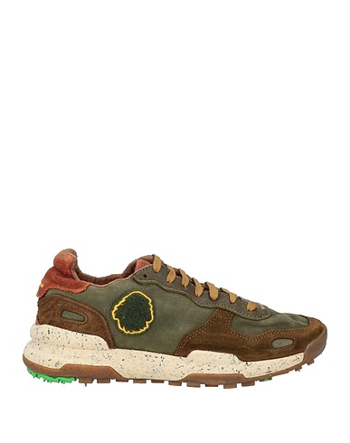SATORISAN Sneakers Military green Leather
