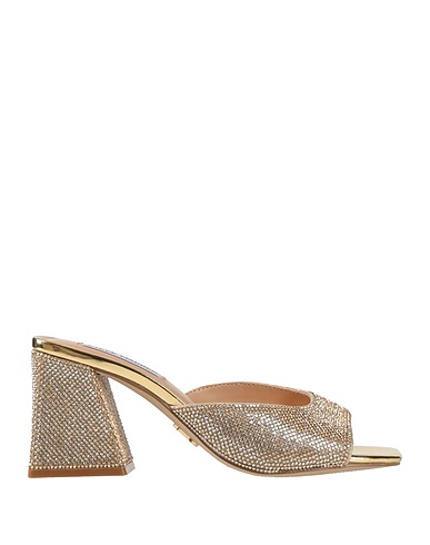 STEVE MADDEN Sandalen Gold Gewebefasern