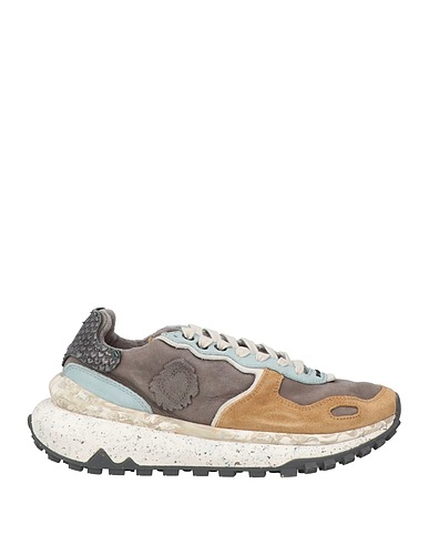 SATORISAN Sneakers Grau Leder