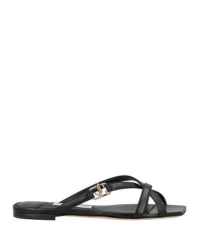 JIMMY CHOO Sandals Black Leather