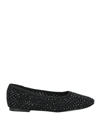 STEVE MADDEN Ballerinas Schwarz Gewebefasern
