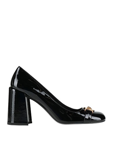 VERSACE Pump Black Leather