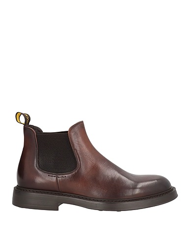 DOUCAL'S Ankle boot Dark brown Leather