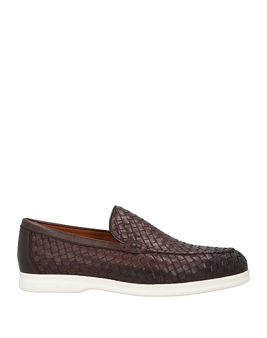 DOUCAL'S Loafers Dark brown Leather