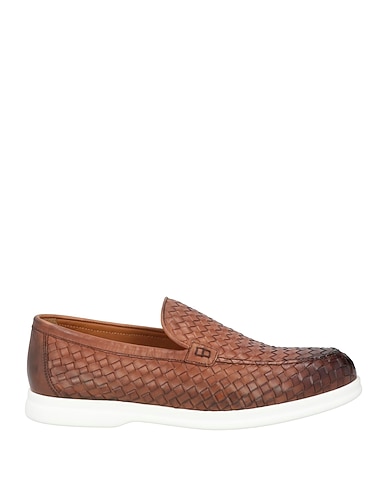 DOUCAL'S Loafers Tan Leather