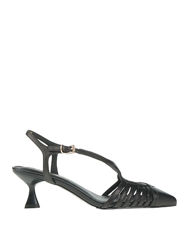CAFèNOIR Court Black Leather